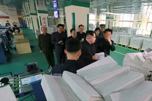 金正恩视察蒲公英作业本工厂，称赞产品设计用心与活动策划